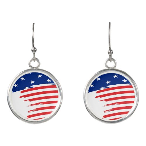 July 4th Earrings