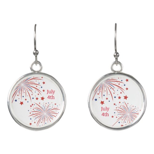 July 4th Earrings