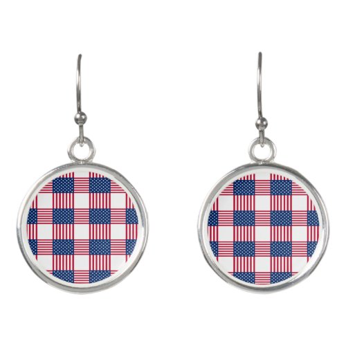 July 4th Earrings