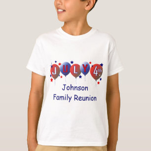 July 4th Family Reunion Kids T-shirt