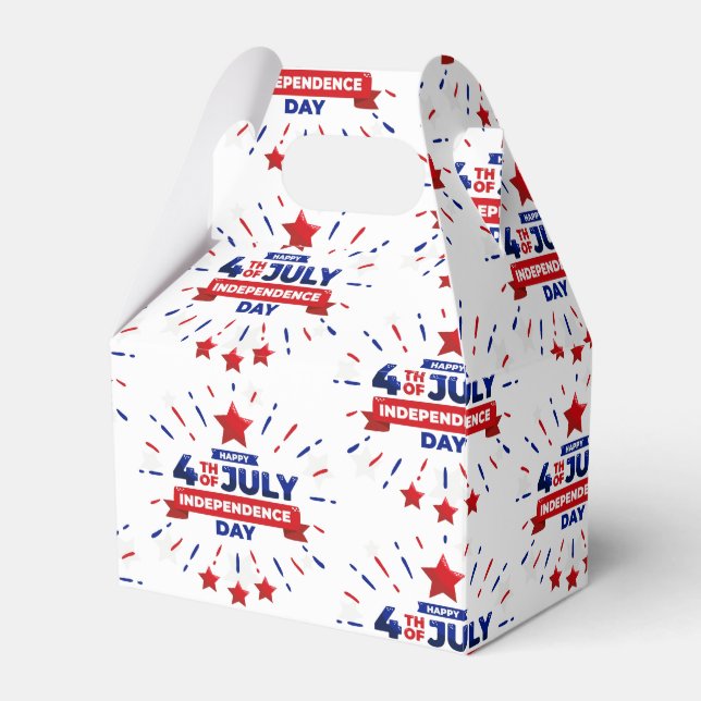 July 4th Favor Box (Front Side)