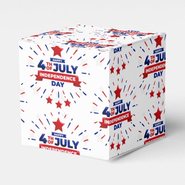 July 4th Favor Box (Front Side)