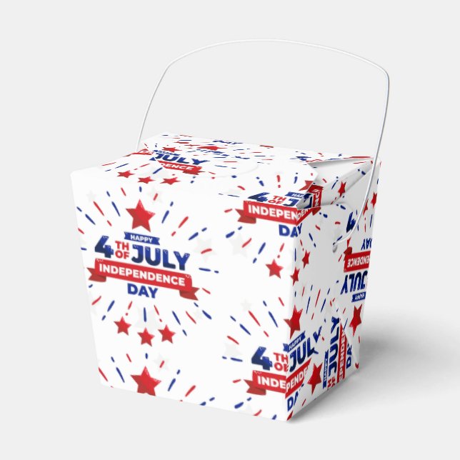 July 4th Favor Box (Front Side)