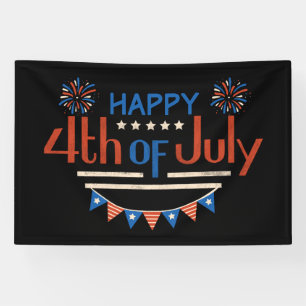 July 4th Independance Day 4x6 Vinyl Banner