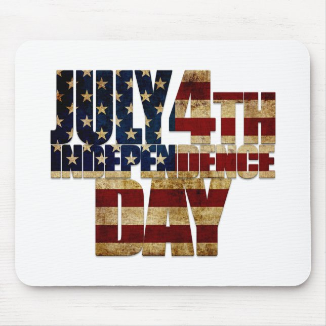 July 4th Independence Day 002 Mouse Pad (Front)