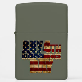 July 4th Independence Day 002 Zippo Lighter