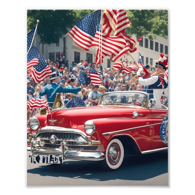 July 4th Independence day Photo Print (Front)