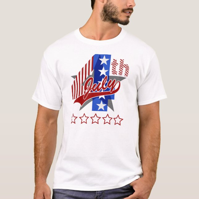 July 4th Independence Day T-shirts (Front)