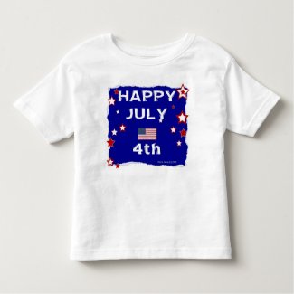 July 4th (Independence Day) Toddler T-shirt