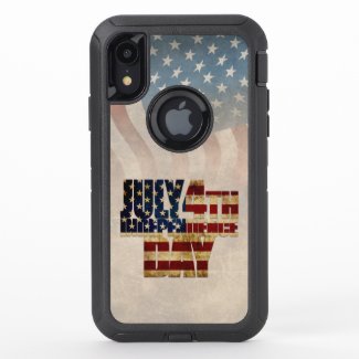 July 4th Independence Day V2.0 2020 OtterBox Defender iPhone XR Case