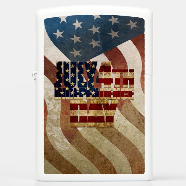 July 4th Independence Day V3.0 2020 Zippo Lighter (Front)