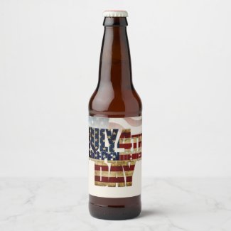July 4th Independence Day V 2.0 2020 Beer Bottle Label