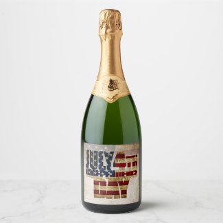 July 4th Independence Day V 2.0 2020 Champagne Label
