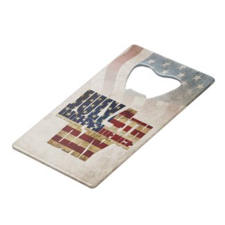 July 4th Independence Day V 2.0 2020 Credit Card Bottle Opener