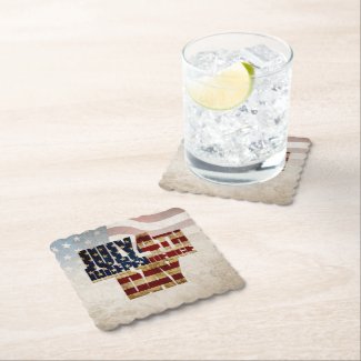 July 4th Independence Day V 2.0 2020 Paper Coaster