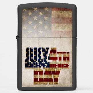 July 4th Independence Day V 2.0 2020 Zippo Lighter