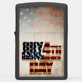 July 4th Independence Day V 2.0 2020 Zippo Lighter
