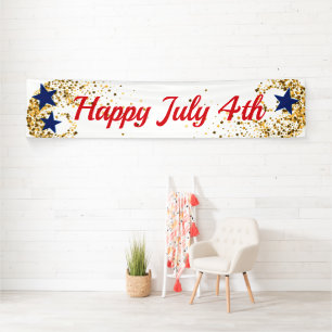 July 4th Indoor Custom Banner