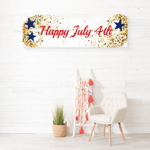 July 4th Indoor Custom Banner