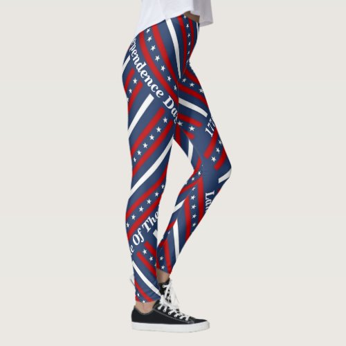 JULY 4th LEGGINGS Parade Exercise Jogging Pants