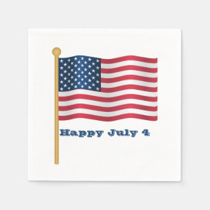 July 4th napkins