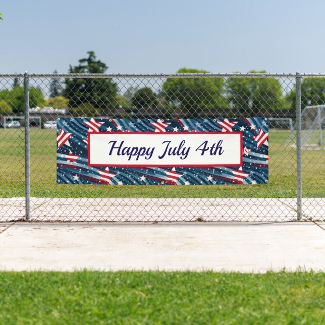 July 4th Outdoor Banner (Insitu)