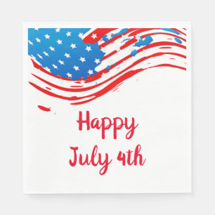 July 4th Paper Napkins