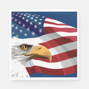 July 4th Paper Napkins