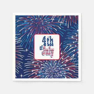 July 4th Paper Napkins