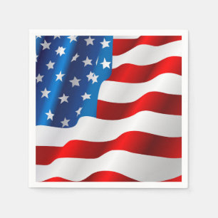 July 4th Paper Napkins