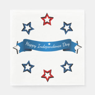 July 4th Paper Napkins