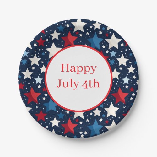 July 4th Paper Plates
