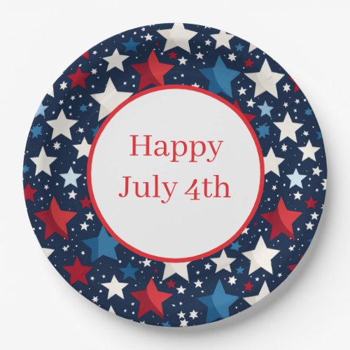 July 4th Paper Plates