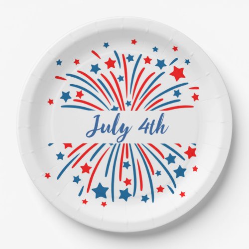 July 4th Paper Plates