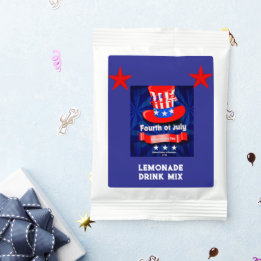 July 4th Party Favors Lemonade Drink Mix