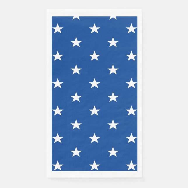 July 4th Patriotic Paper Guest Towel (Front)