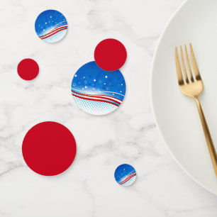 July 4th Table Confetti