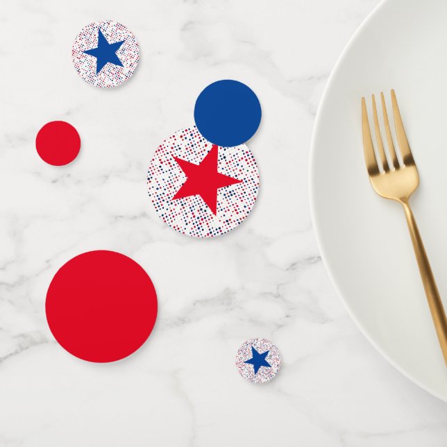 July 4th Table Confetti (Group)