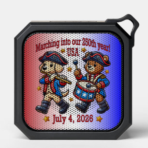 July 4th USA 250th Anniversary Semiquincentennial  Bluetooth Speaker