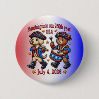 July 4th USA 250th Anniversary Semiquincentennial