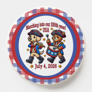 July 4th USA 250th Anniversary Semiquincentennial  PopSocket