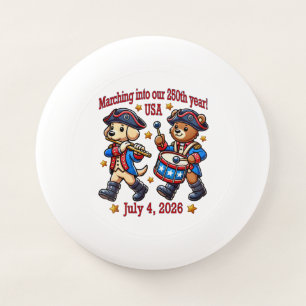 July 4th USA 250th Anniversary Semiquincentennial Wham-O Frisbee