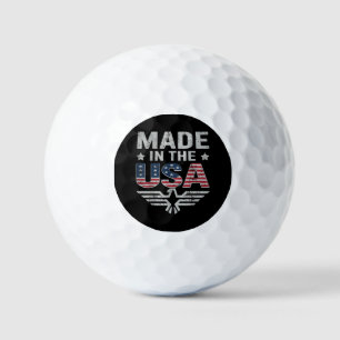 July 4th Women Men Patriontic American Flag Indepe Golf Balls