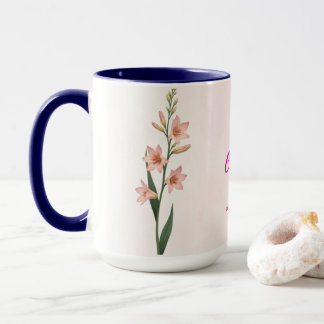 July Birth Month Flower Coffee Mug
