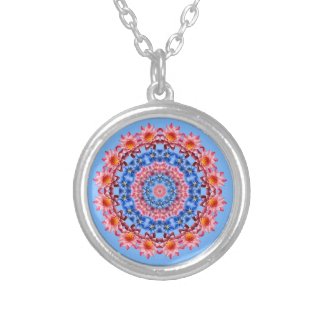 July Birth Month Flower Pink Water Lily Mandala