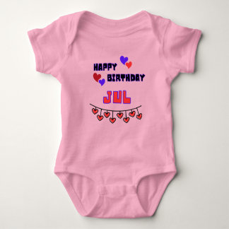 July Birthday Baby Bodysuit
