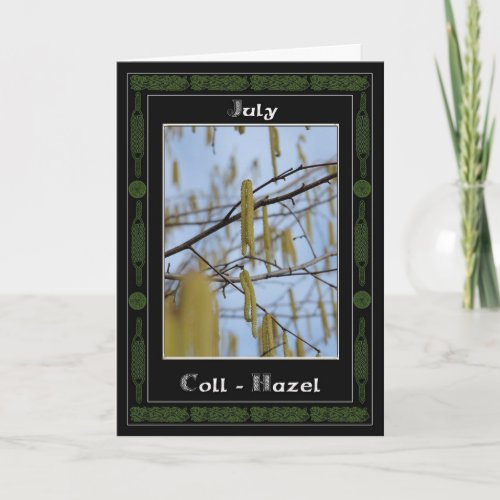 July Birthday Celtic Oracle Divination Card