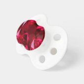 July Birthstone- Red Ruby  by Sharles Pacifier (Front Right)