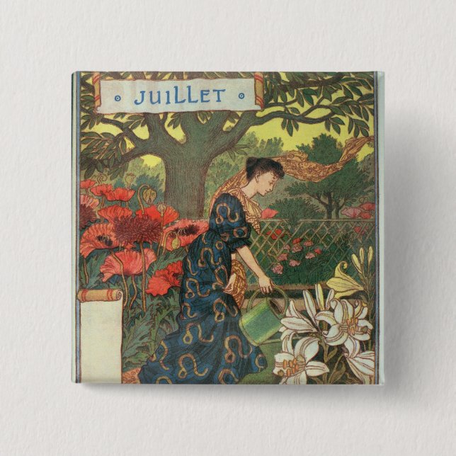 July Button (Front)