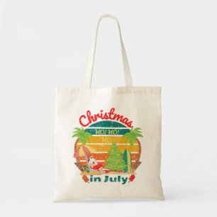 july christmas/christmas in july tote bag